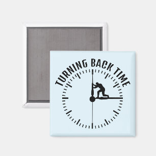 Väntar tillbaka tid magnet