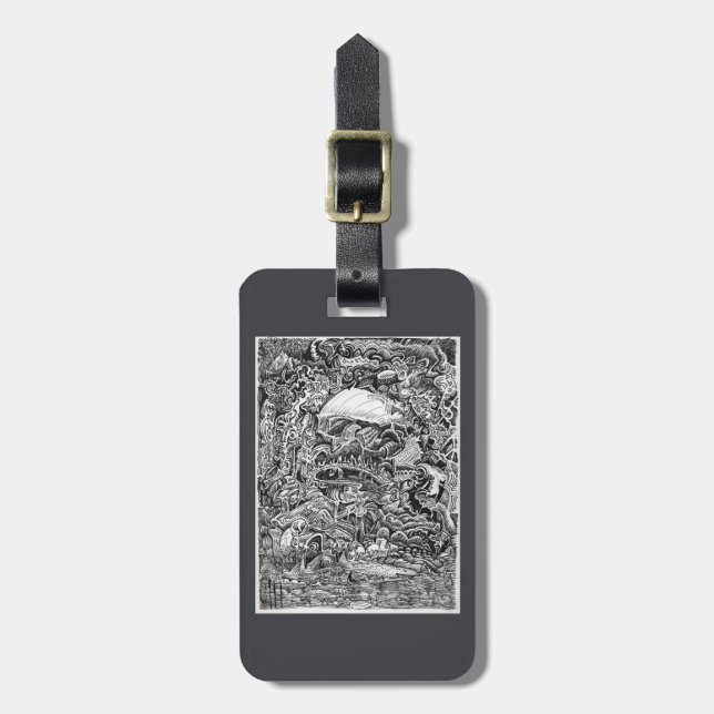 Väntar ut Maelstrom Bagagebricka (Vertikal Framsida)