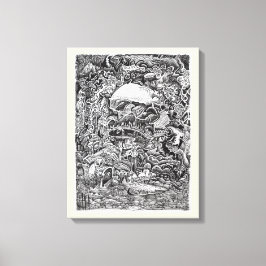 Väntar ut Maelstrom Canvastryck