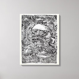 Väntar ut Maelstrom Canvastryck