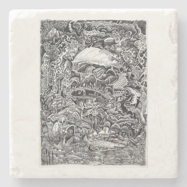 Väntar ut Maelstrom Stenunderlägg (Framsidan)