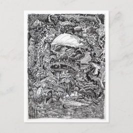 Väntar ut Maelstrom Vykort