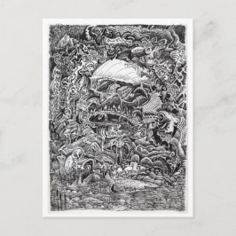 Väntar ut Maelstrom Vykort