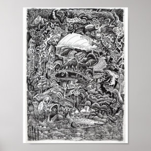 Väntar ut Maelströmmen Poster