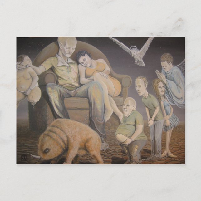 Väntar Vykort (Framsida)