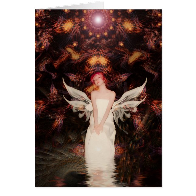 VäntarWings-kort Hälsningskort (Framsidan)