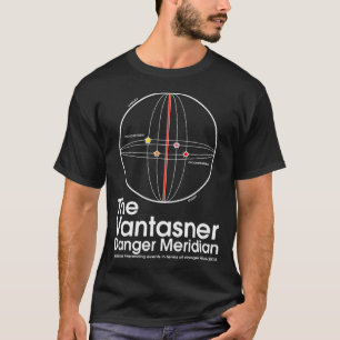 Vantasner Danger Meridian White T Shirt