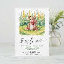 Väntebabyskor för kute med tunn vattenfärg