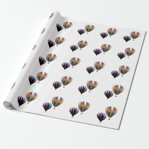 Vänteomslag - Luftballonger Presentpapper