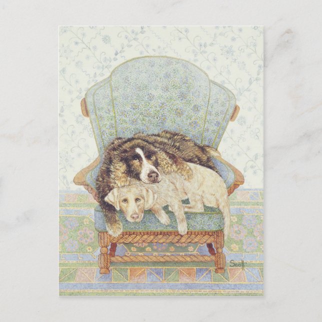 Väntespelet Vykort (Framsida)