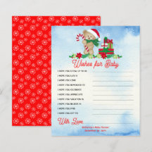 Väntetid för julklapp Önskemål för Baby