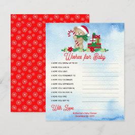 Väntetid för julklapp Önskemål för Baby