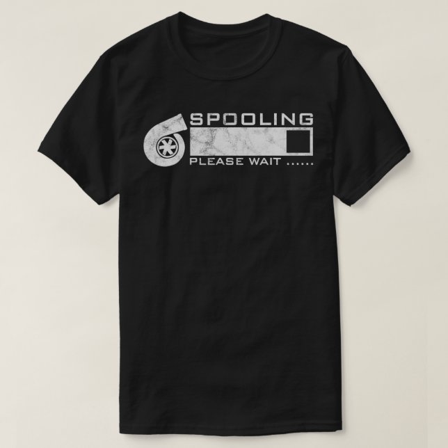 Väntetid för poolning t shirt (Design framsida)