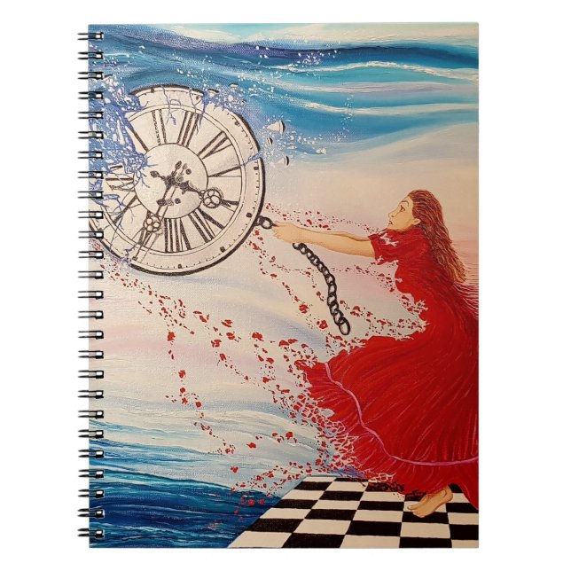 Väntetid | papper arkivtunga anteckningsbok (Framsidan)