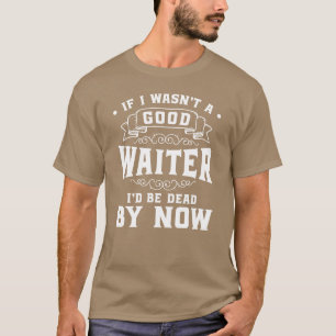 Väntetjänst Pojke för matfest T Shirt