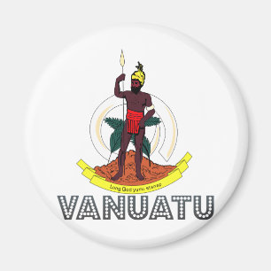 Vanuatisk vapensköld magnet