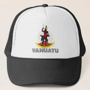 Vanuatisk vapensköld truckerkeps