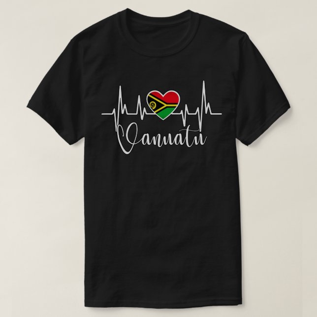 Vanuatu 7 t shirt (Design framsida)