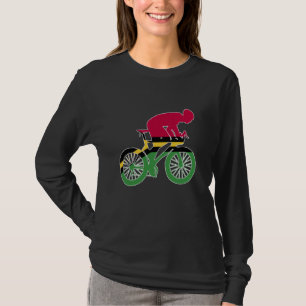Vanuatu Biker Nation Rider Världs flaggor T Shirt