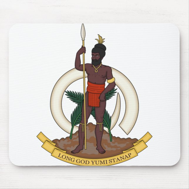 vanuatu emblem musmatta (Framsidan)