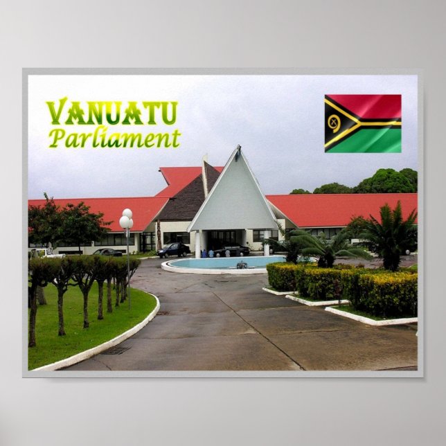 Vanuatu - Europaparlamentet - Poster (Framsidan)