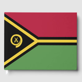 Vanuatu flagga gästböcker