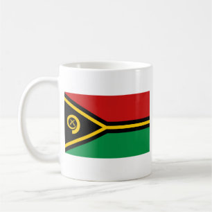 Vanuatu Flagga ~ Karta Mugg