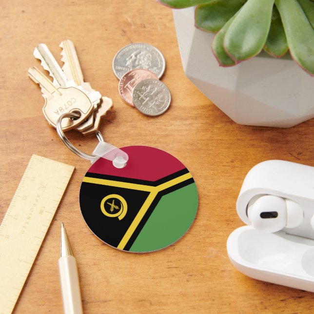 Vanuatu flagga nyckelring (Skrivbord)
