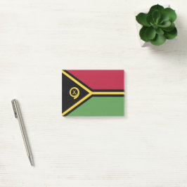 Vanuatu flagga post-it block