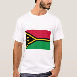 Vanuatu Flagga T Shirt
