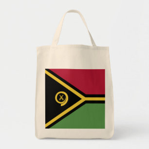 Vanuatu flagga tygkasse