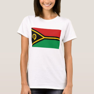 Vanuatu Flagga x Karta T-Shirt