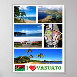 Vanuatu - I Kärlek - Poster