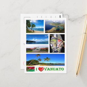 Vanuatu - I Kärlek - Vykort