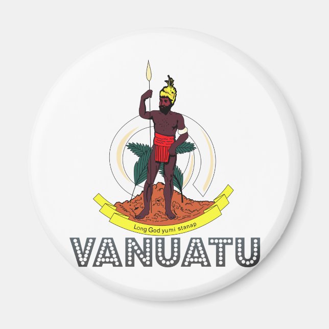 Vanuatu Jackar Arm Magnet (Framsidan)