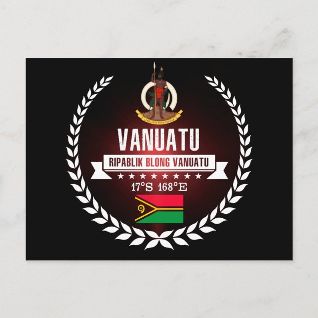 Vanuatu Vykort (Framsida)