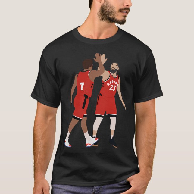 Vanvleet Och Lowry T Shirt (Framsida)