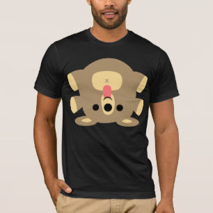 Vanvördig tecknadbjörnT-tröja Tee Shirt