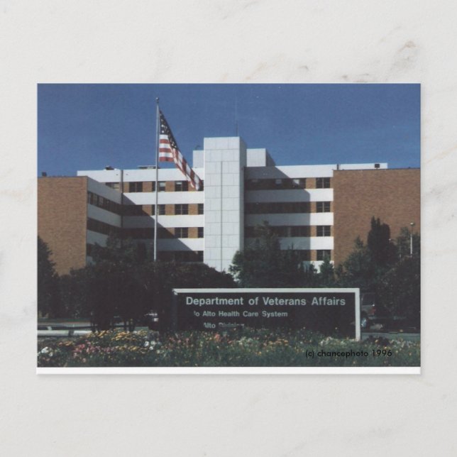 VAPAHCS Palo Alto 1996, c) chancephoto 1996 Vykort (Framsida)