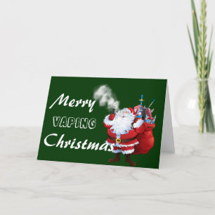 VAPE   God jultomte Helgkort
