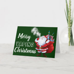VAPE   God jultomte Helgkort