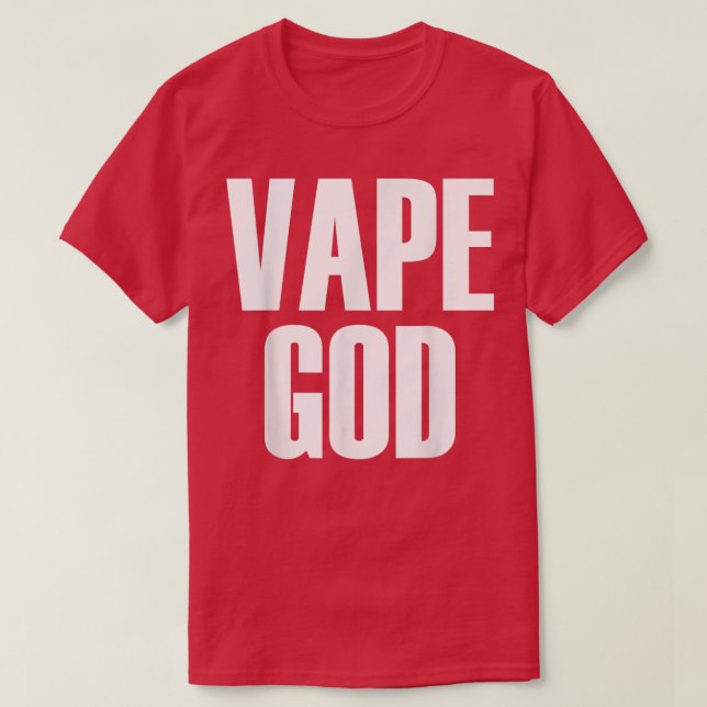 Vape Gud Dank Meme Funny Vape Nation Novelty T Shirt (Design framsida)
