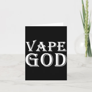 Vape Gud Rolig Vaping Kostym För Anti Rökare Som Kort