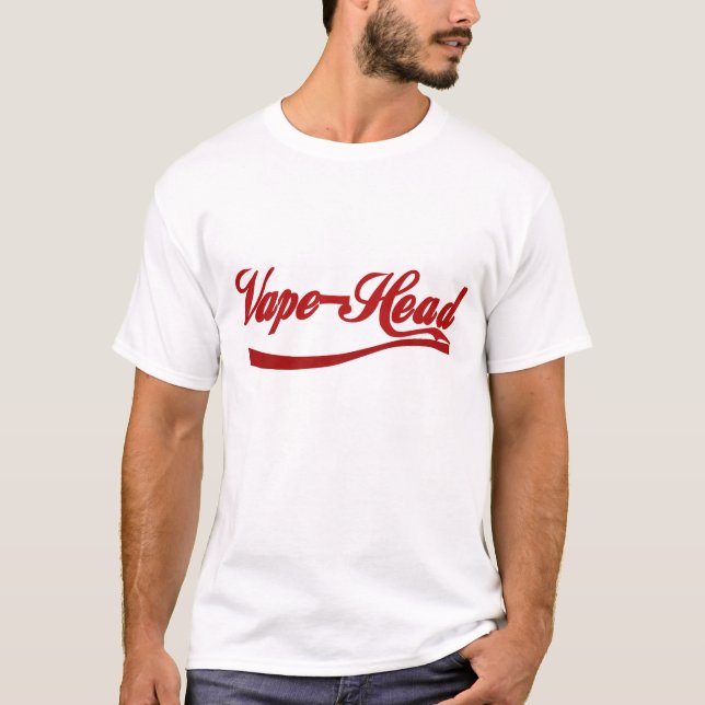 Vape Head utslagsplats Tee Shirt (Framsida)