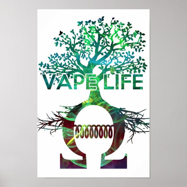 Vape Life Poster White BG (Framsidan)