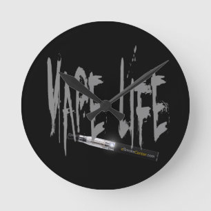 Vape Life! Rund Klocka