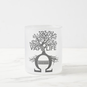 Vape livmugg frostad glasmugg