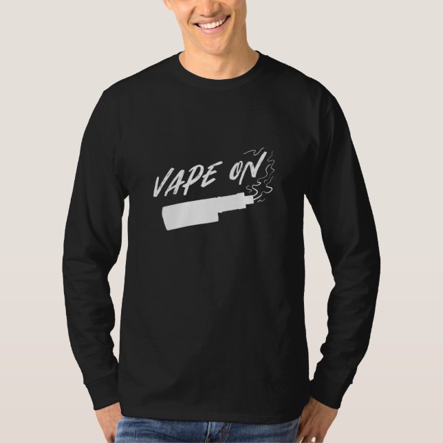 Vape On Vape Seller T Shirt (Framsida)