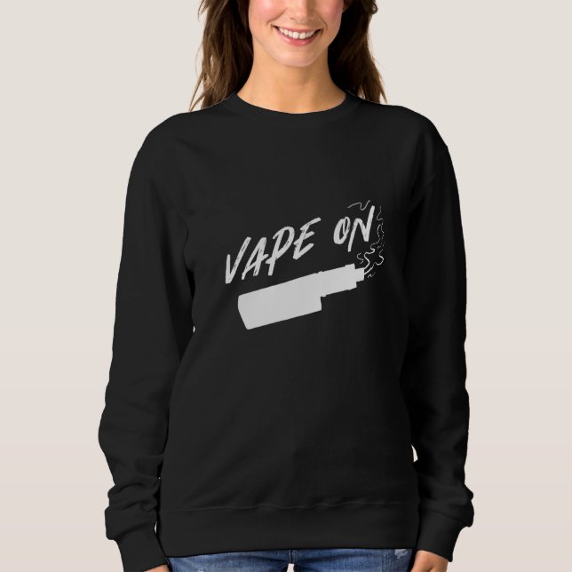 Vape On Vape Seller T Shirt (Framsida)