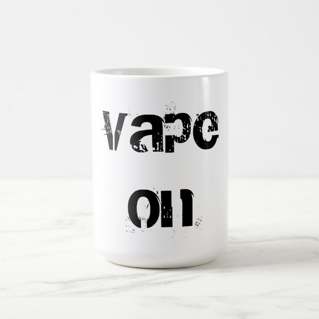 Vape på kaffemuggen kaffemugg (Center)